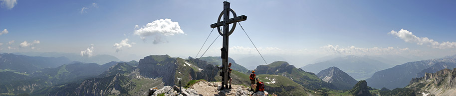 Gipfelkreuz am Hochiss - Rofan | 