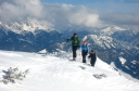 Skitourengeher_am_Grad_zum_Karstein