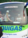 Liquigas Teambus - Stefan Steinacher als neuer Busfahrer