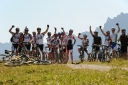 Am Hochalmsattel - Gruppenfoto fürÂ´s BikeTrail Album