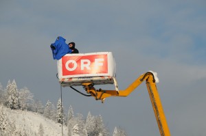 Biathlon in Hochfilzen - auch der ORF war live dabei!