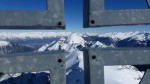 Gipfelkreuz mit Blick zur Serles
