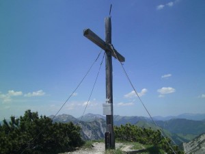 Gipfelkreuz Plumsjoch