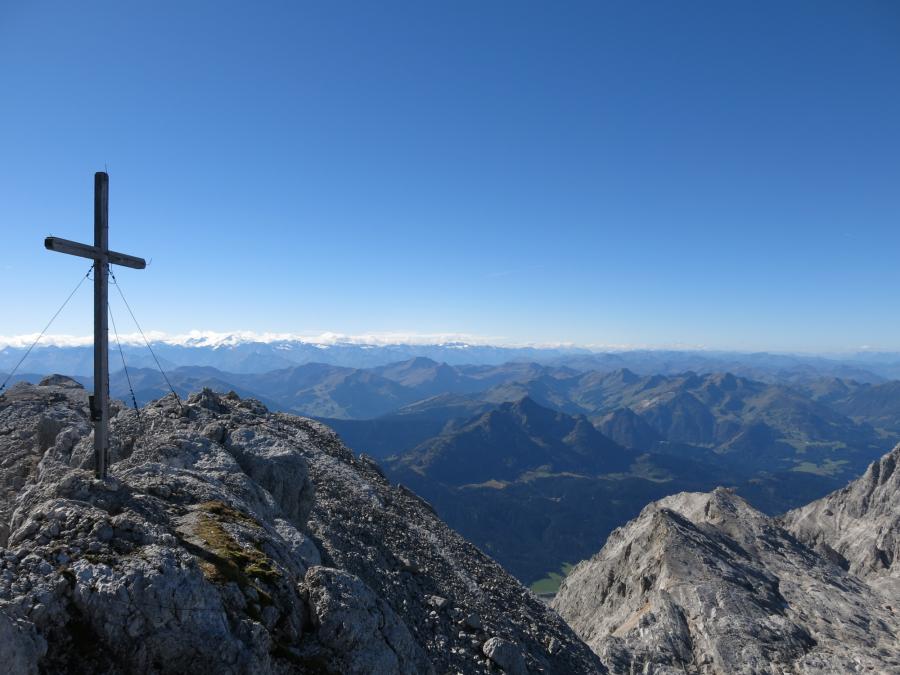 Gipfelpanorama am Birnhorn - Blick nach Westen