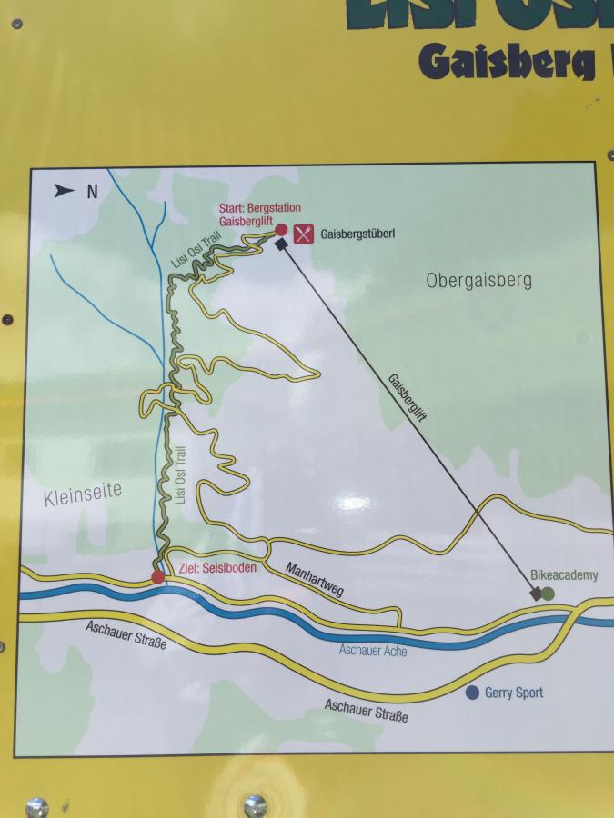 Streckenplan Lisi Osl Trail 